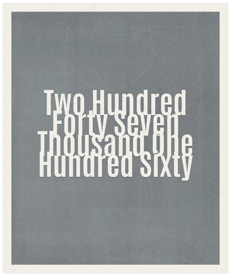 Count #247160