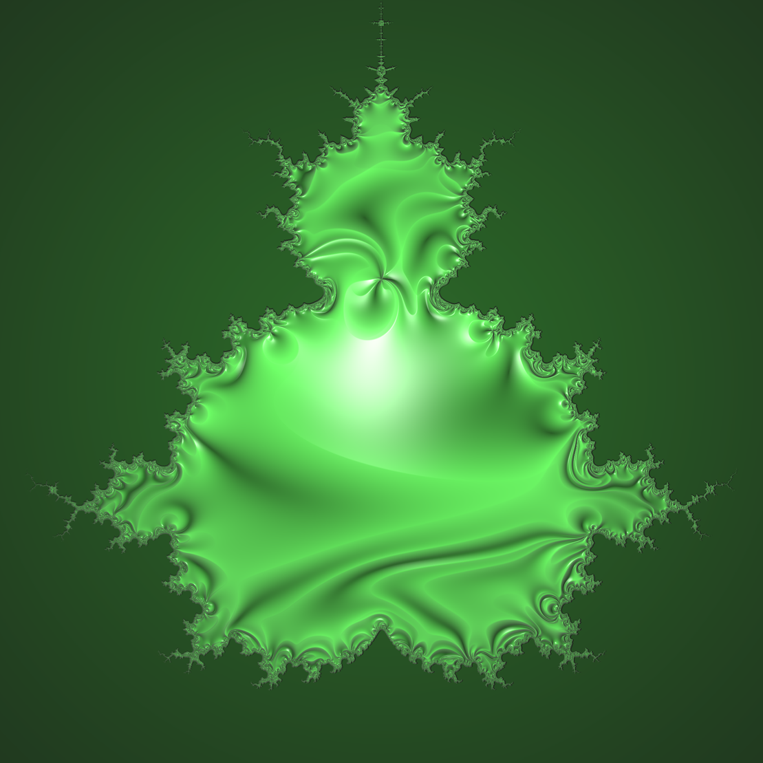 Warped Mandelbrot Fractal #16