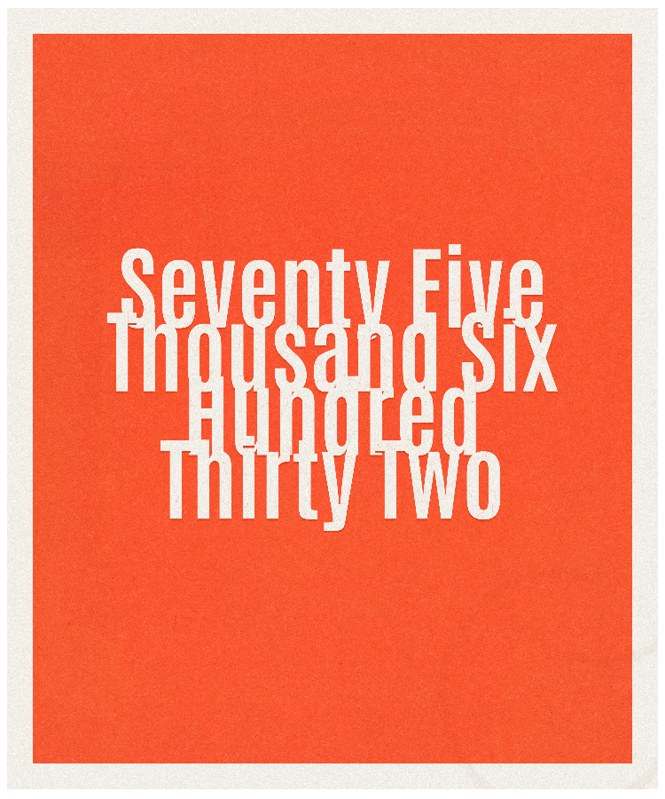 Count #75632