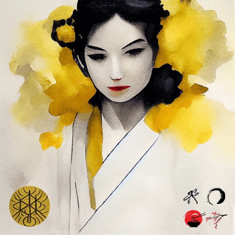 Yellow Geisha #18