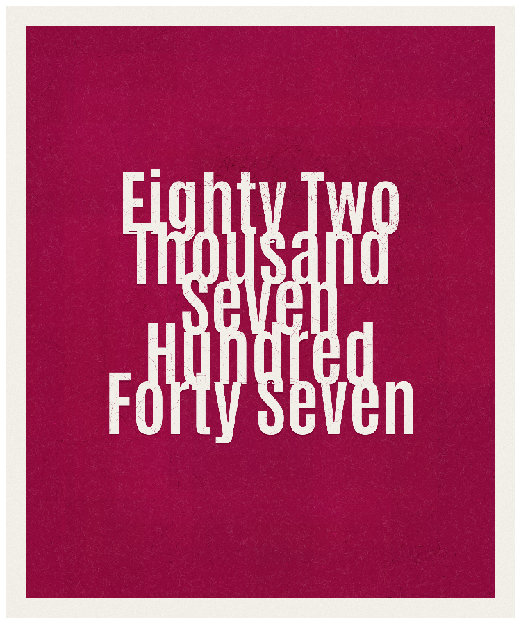 Count #82747