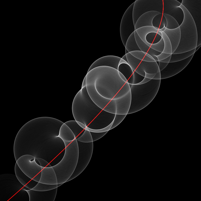 One red line #4