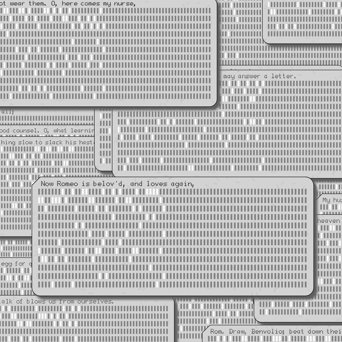 Romeo and Juliet on Punched Cards (Free) #81