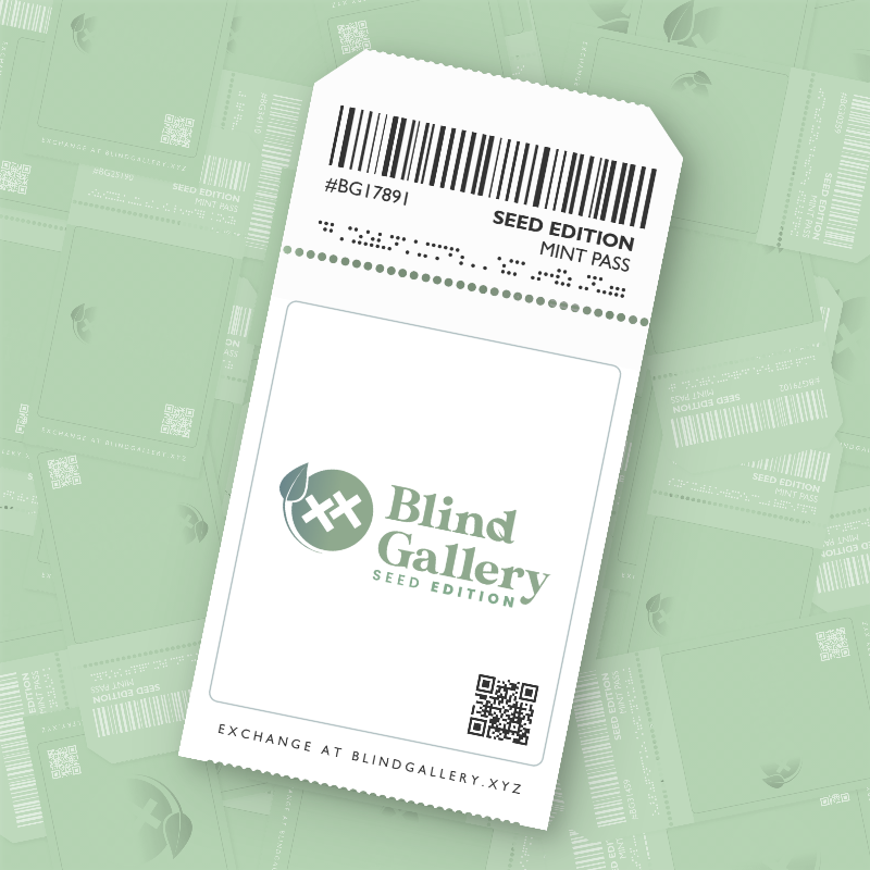 Blind Gallery Mint Pass (Seed Edition) #649