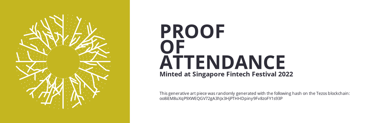 SFF2022 Proof of Attendance Token #321