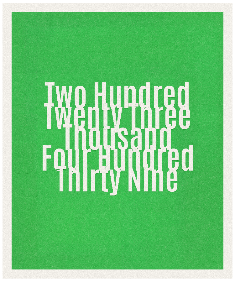 Count #223439