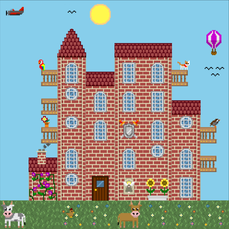 2D Mansion #101