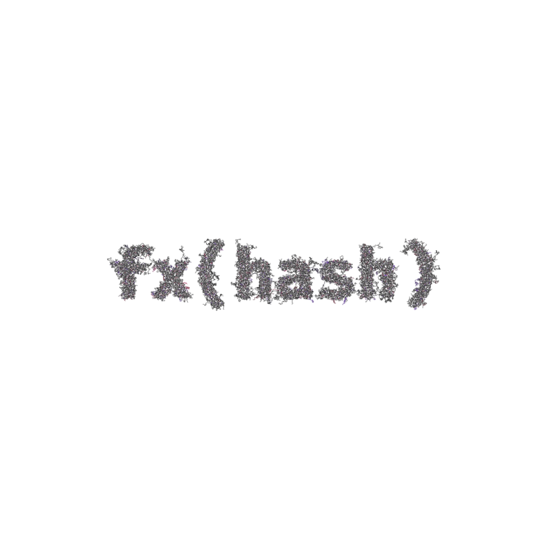 FXHASH Logo with Features #261