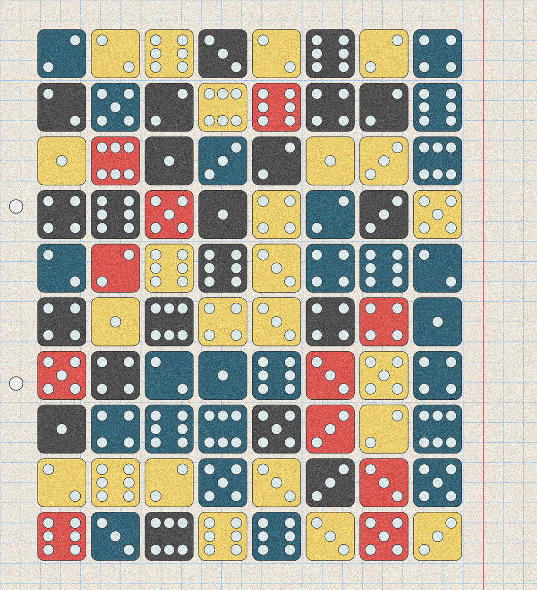 sketchbook page 6: dice roll #10