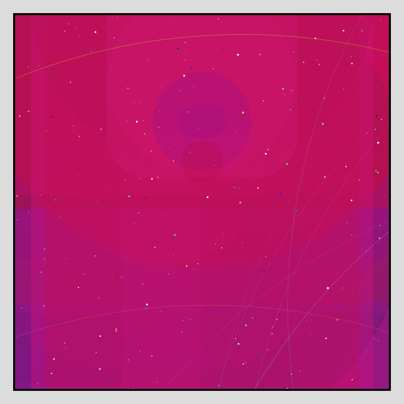 Color Field Starry B #14