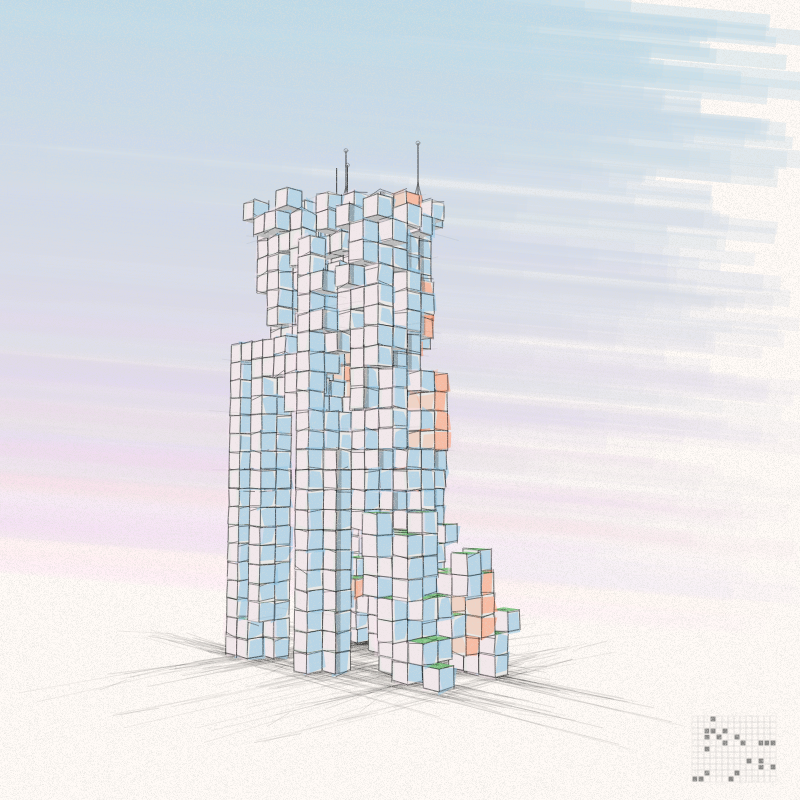 Cellular Skyscrapers #70