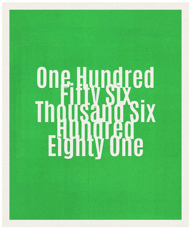 Count #156681