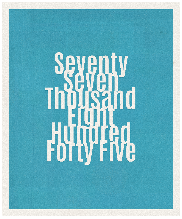Count #77845