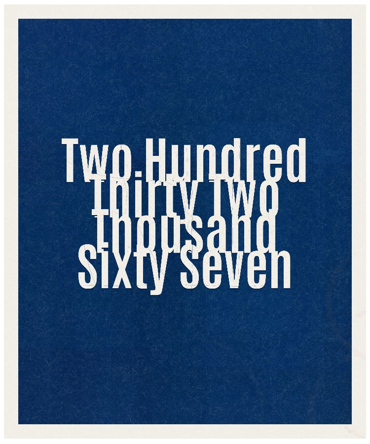 Count #232067