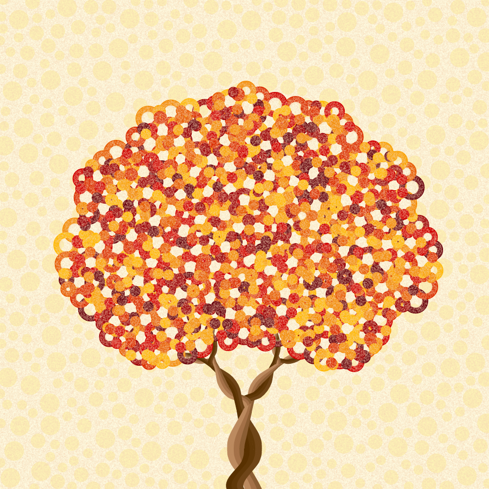 AUTUMN TREE #64