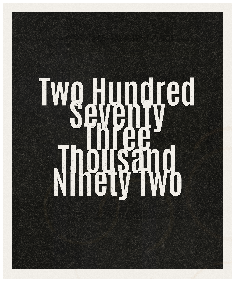 Count #273092