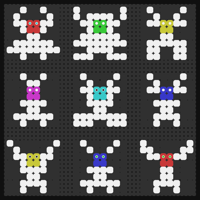 8x8 Pixel Creatures #108