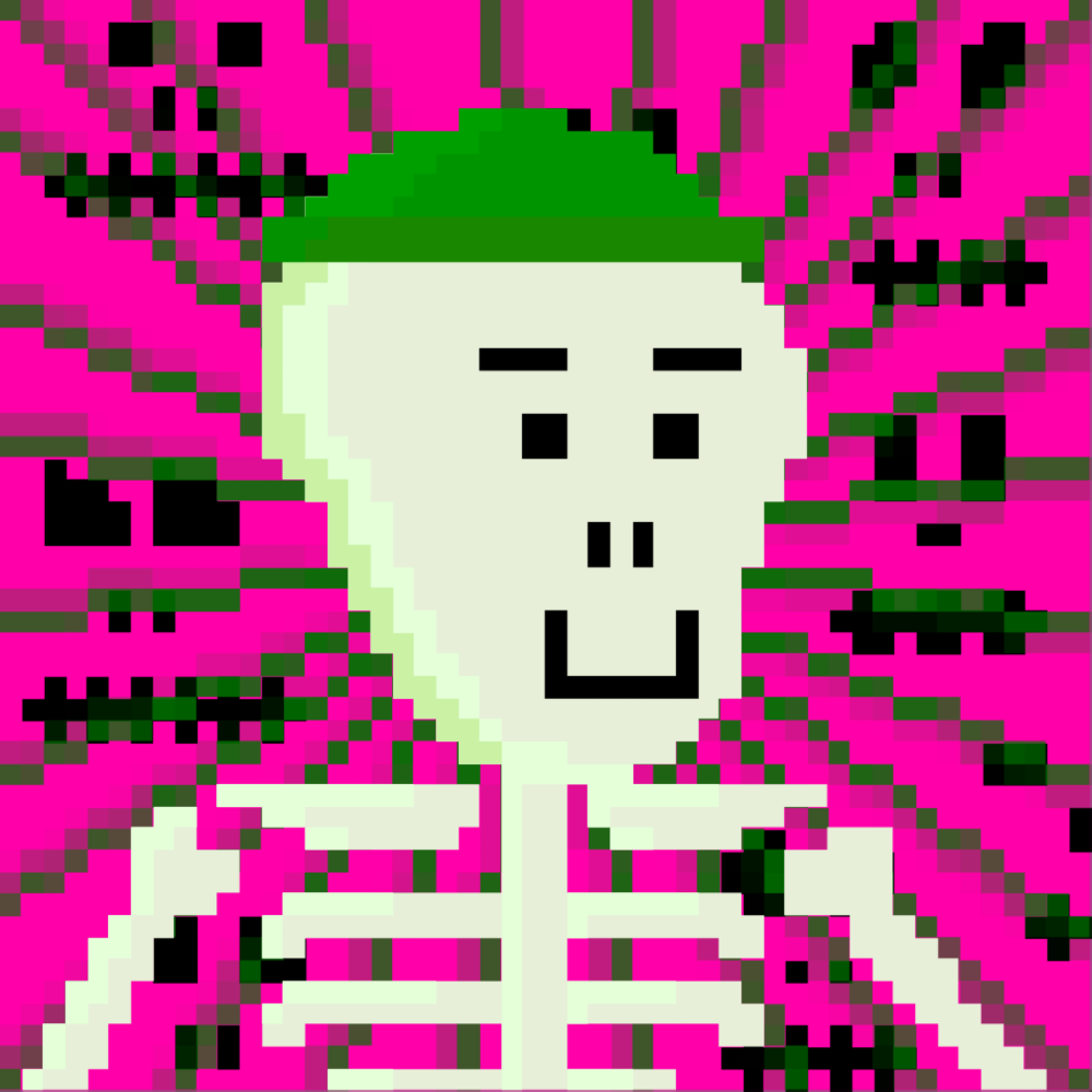 PIXEL SKULLETTI 1 #175