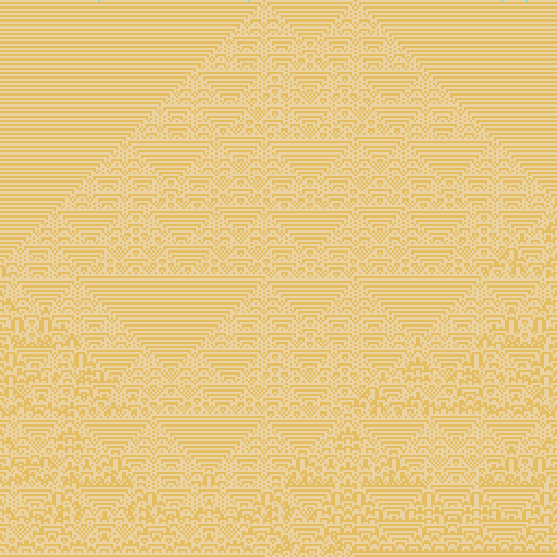 Totalistic Cellular Automata #445