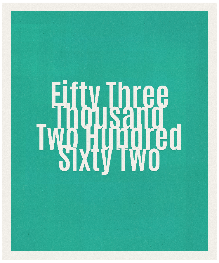 Count #53262