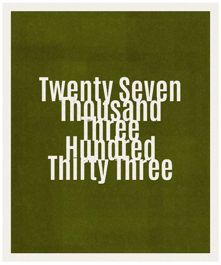 Count #27333