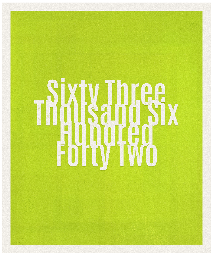 Count #63642