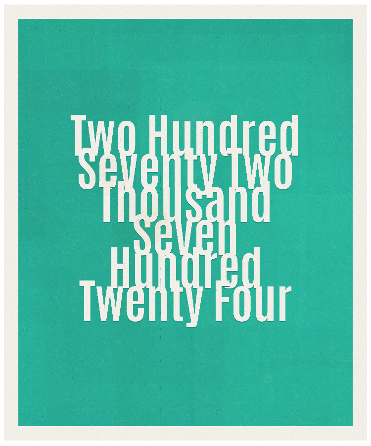 Count #272724