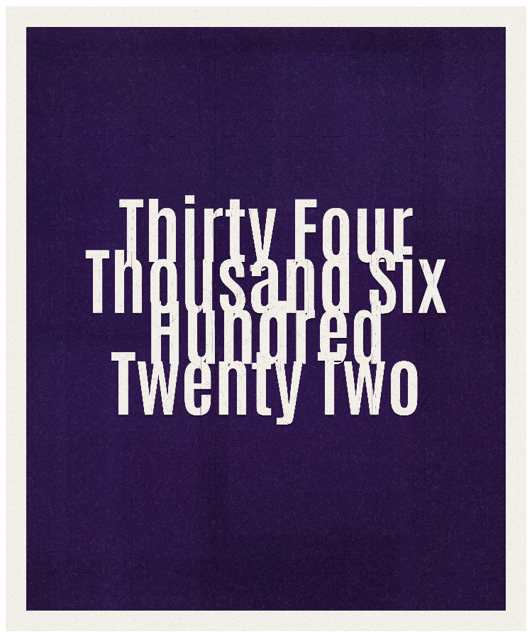 Count #34622