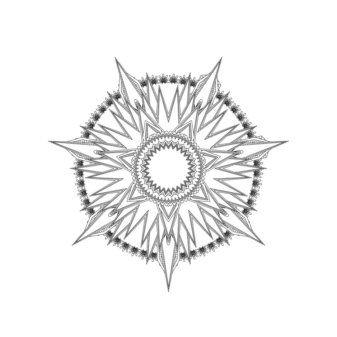 LL21 Mandala #576