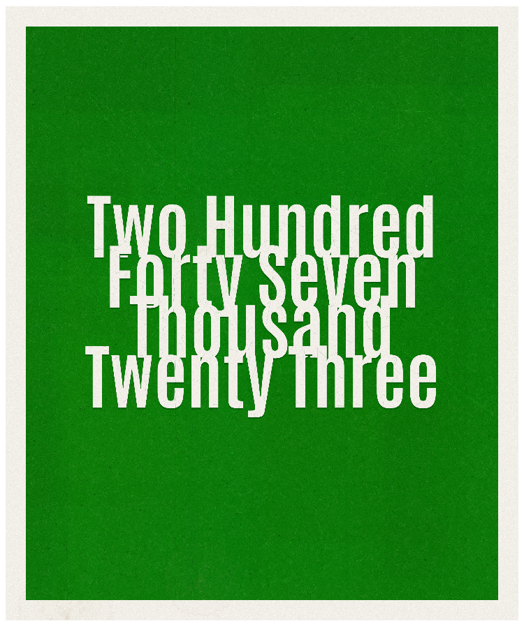 Count #247023