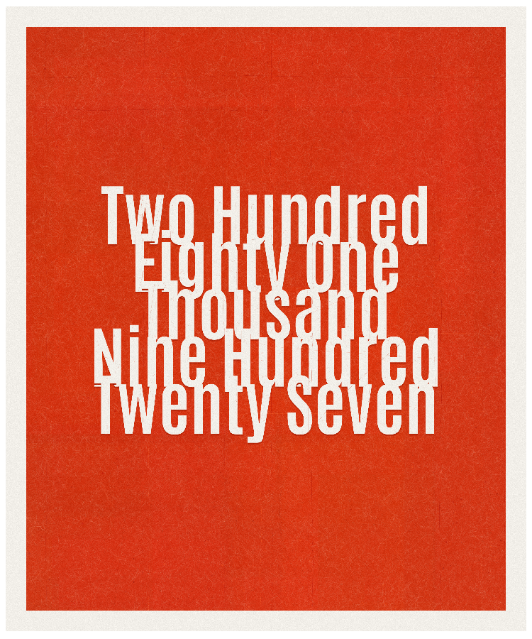 Count #281927