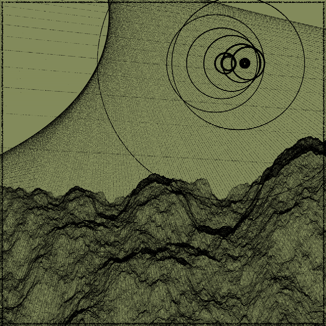 Surreal classic generative landscape #69