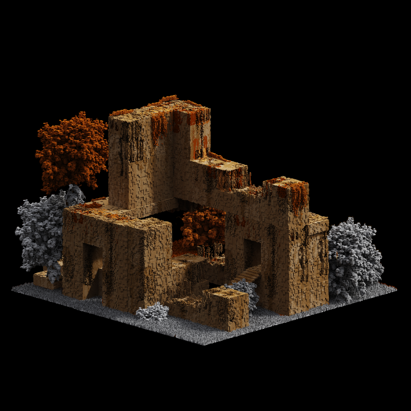 The voxel house #N1 #14