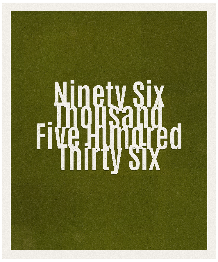 Count #96536
