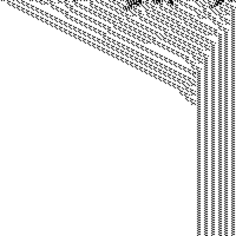 Colored Elementary Cellular Automaton #304