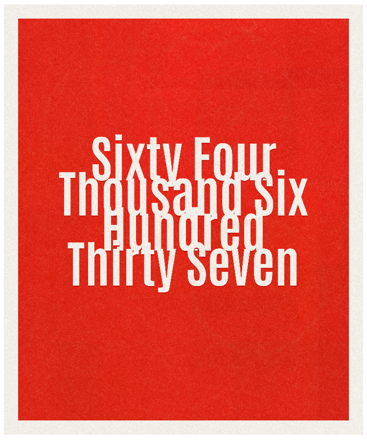 Count #64637