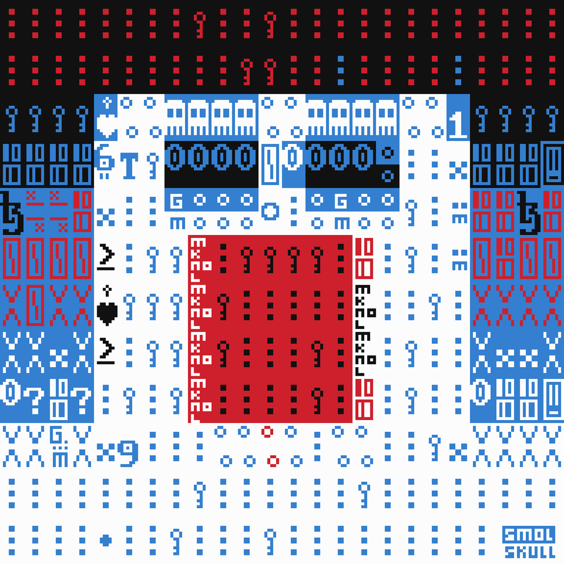 ASCII-SMOLSKULL #138