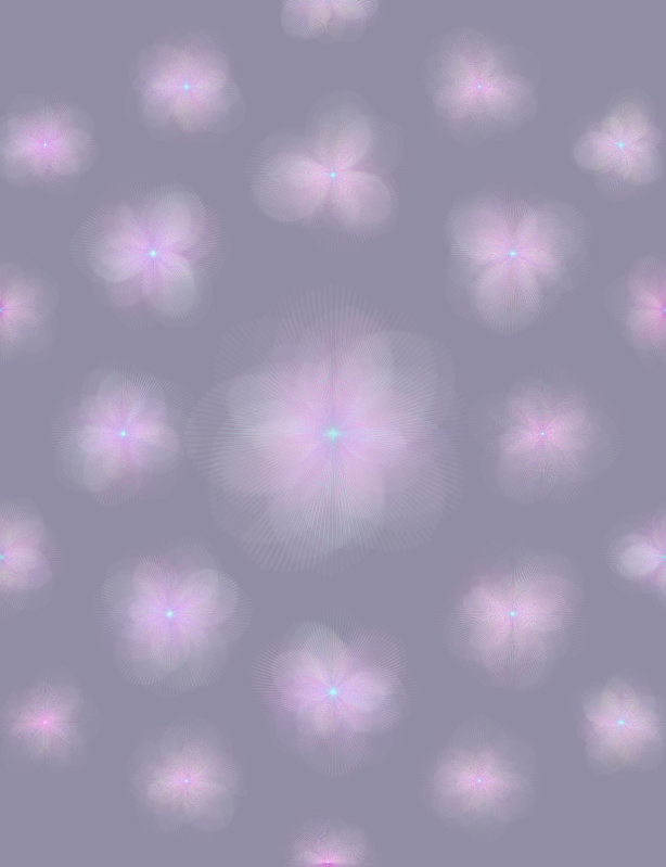 Fairy flower pattern #150