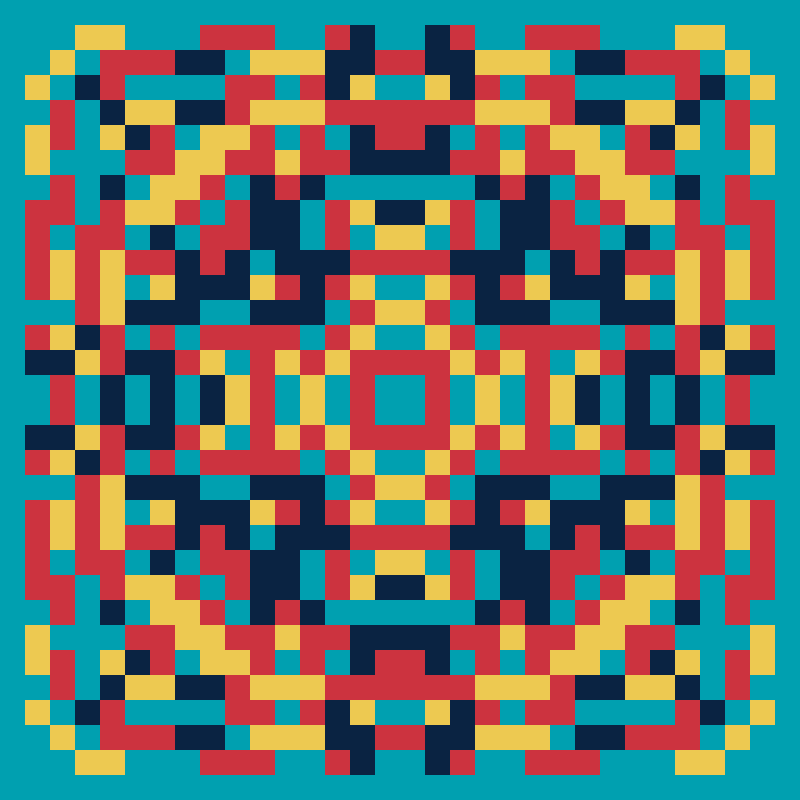 Pixel Mandala #70