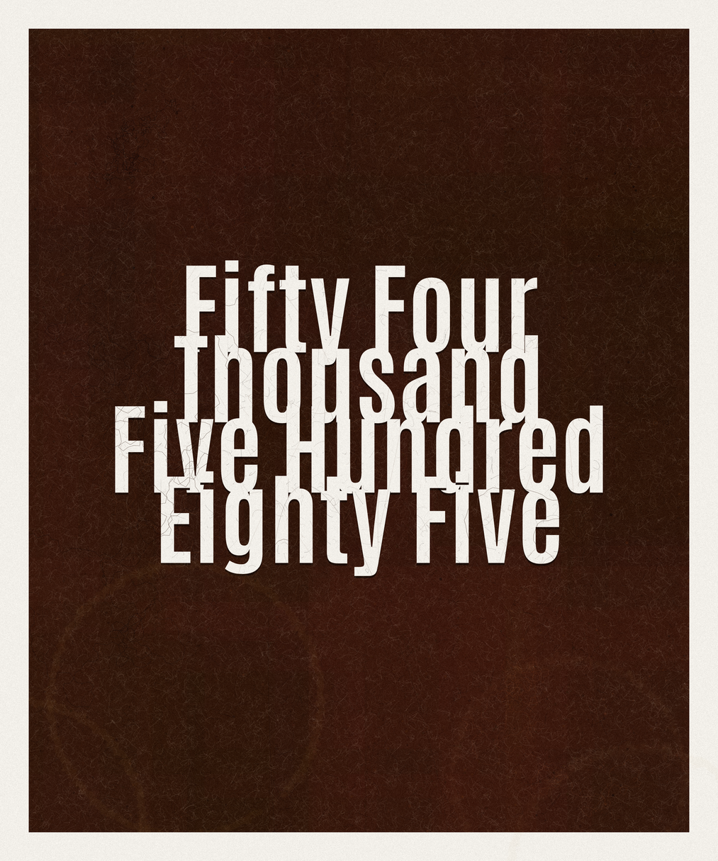 Count #54585