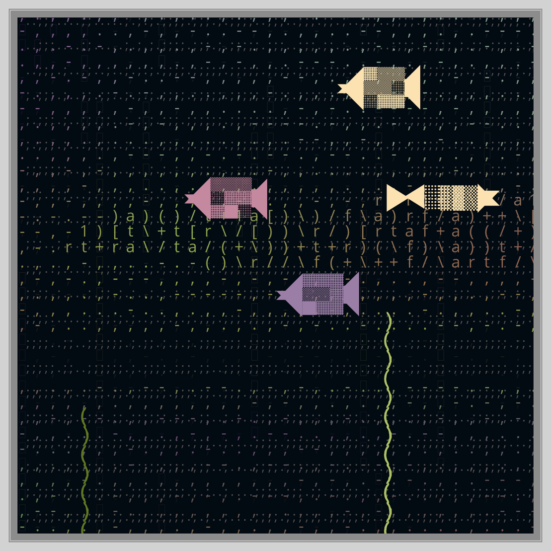 Ascii Quarium #18