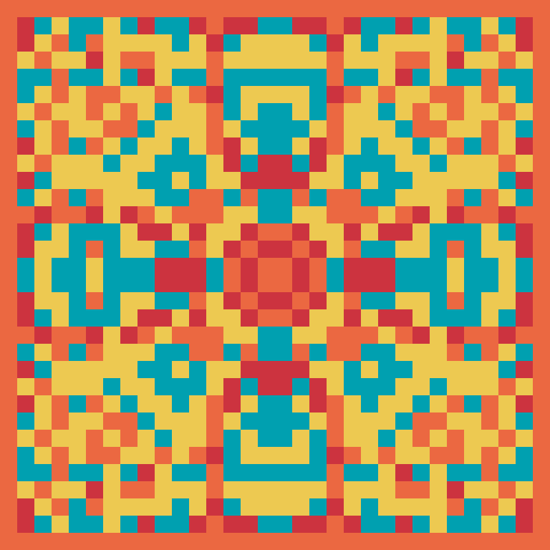 Pixel Mandala #8