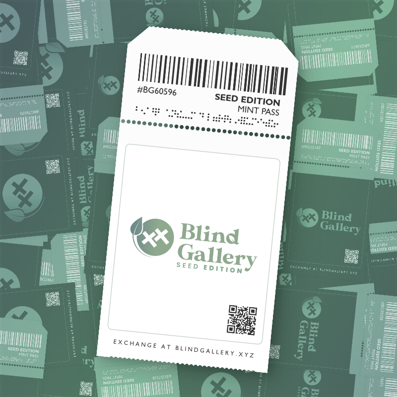 Blind Gallery Mint Pass (Seed Edition) #788