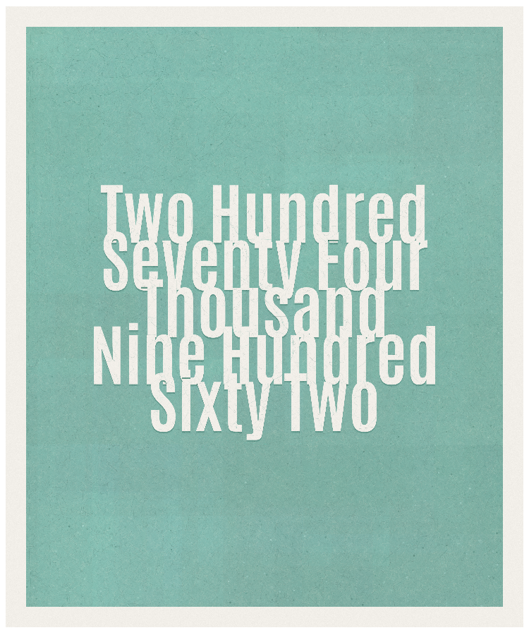 Count #274962