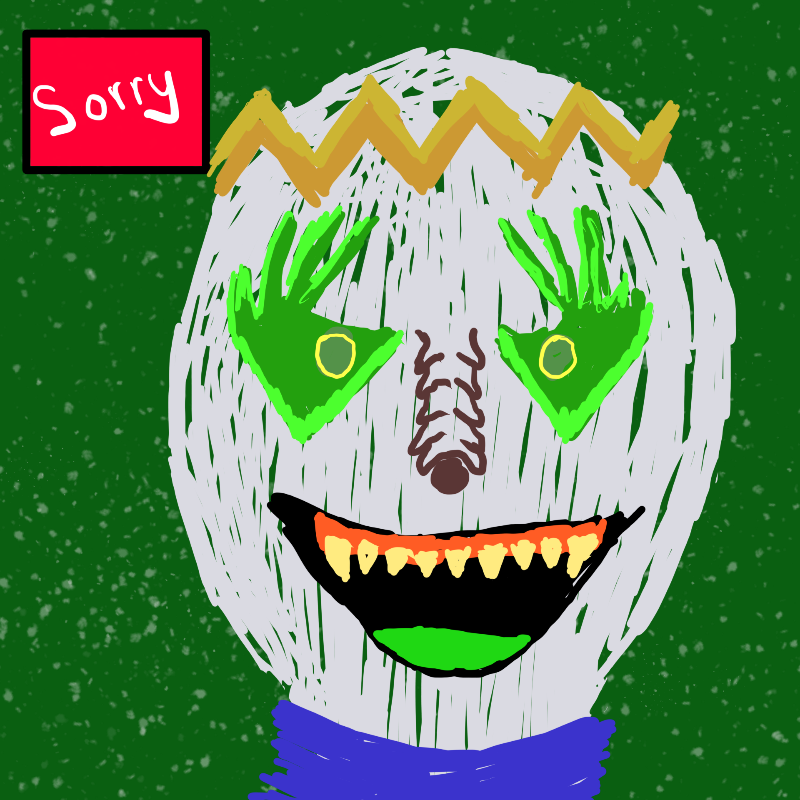 sCARY SNOWMAN #12