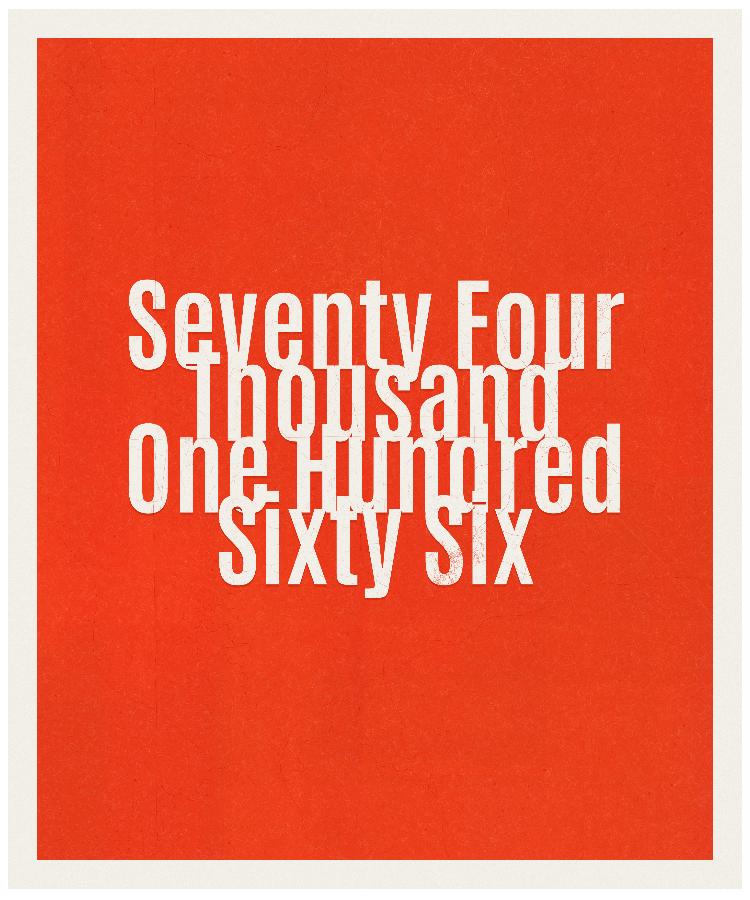 Count #74166