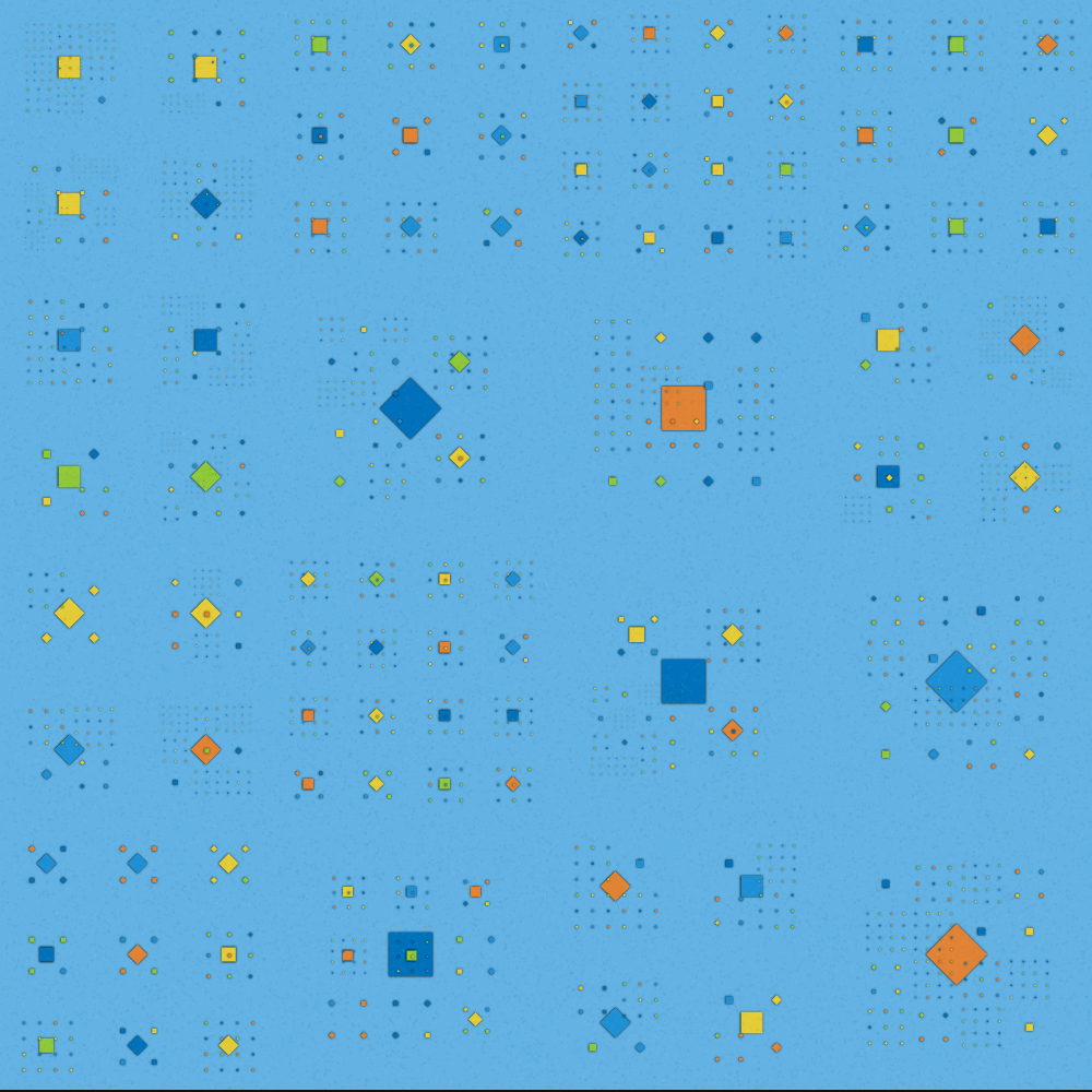 Square pattern v2 #19