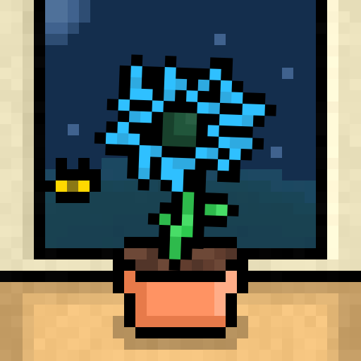 Pixel Flowers #49