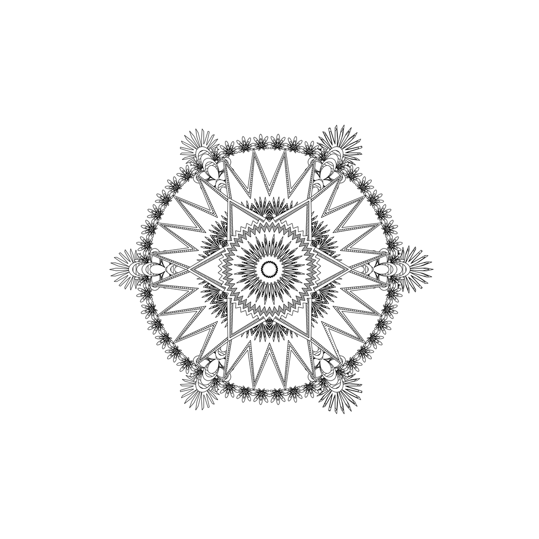 LL21 Mandala #986