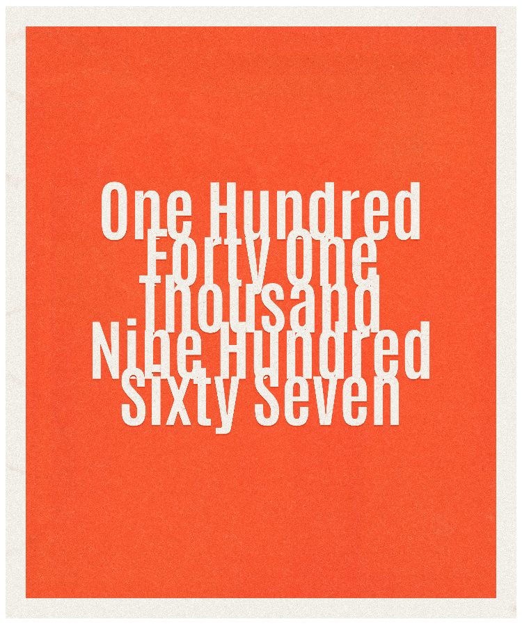 Count #141967